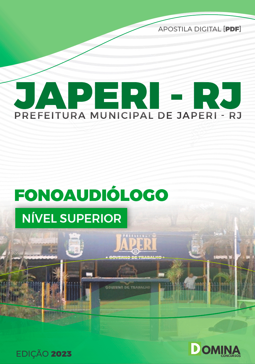 Apostila Concurso Pref Japeri RJ 2023 Fonoaudiólogo