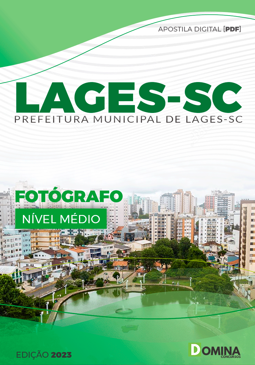 Apostila Concurso Pref Lages SC 2023 Fotógrafo