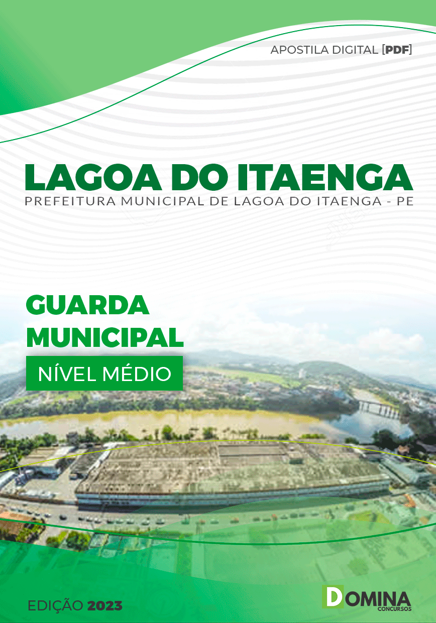 Apostila Pref Lagoa de Itaenga PE 2023 Guarda Municipal