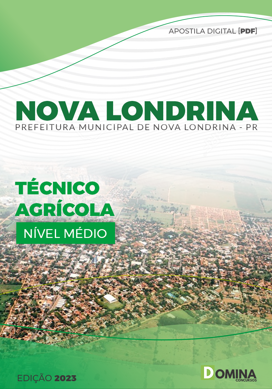 Apostila Pref Nova Londrina PR 2023 Técnico Agrícola