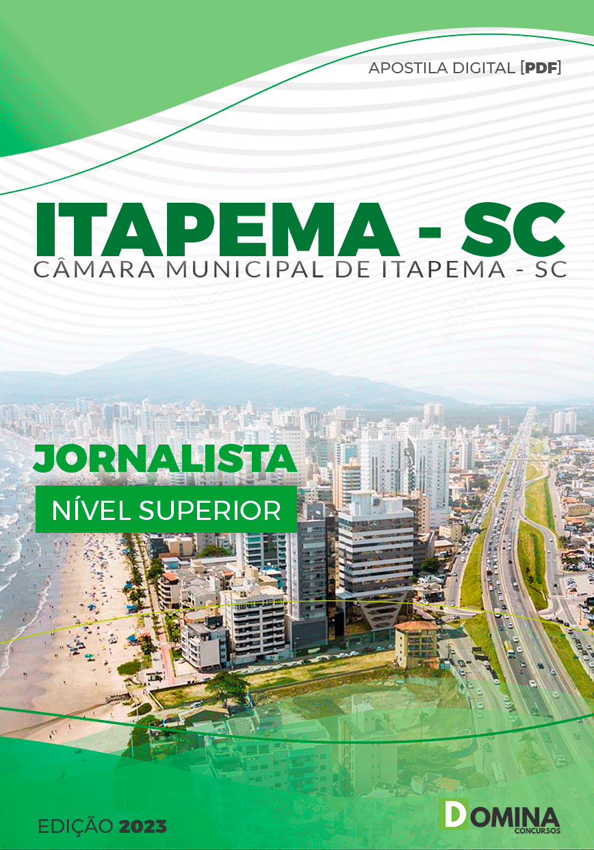 Apostila Concurso Câmara Itapema SC 2023 Jornalista
