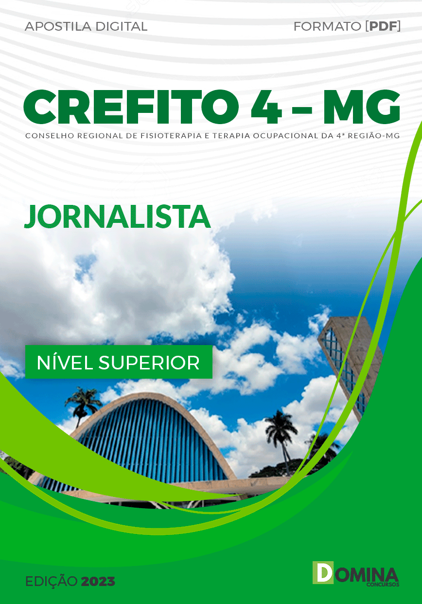 Apostila Concurso CREFITO 4 MG 2023 Jornalista