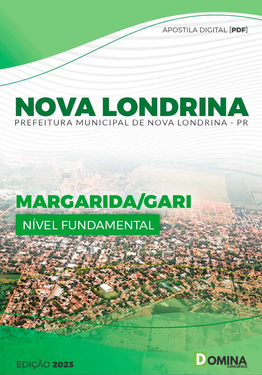 Apostila Pref Nova Londrina PR 2023 Margarida Gari