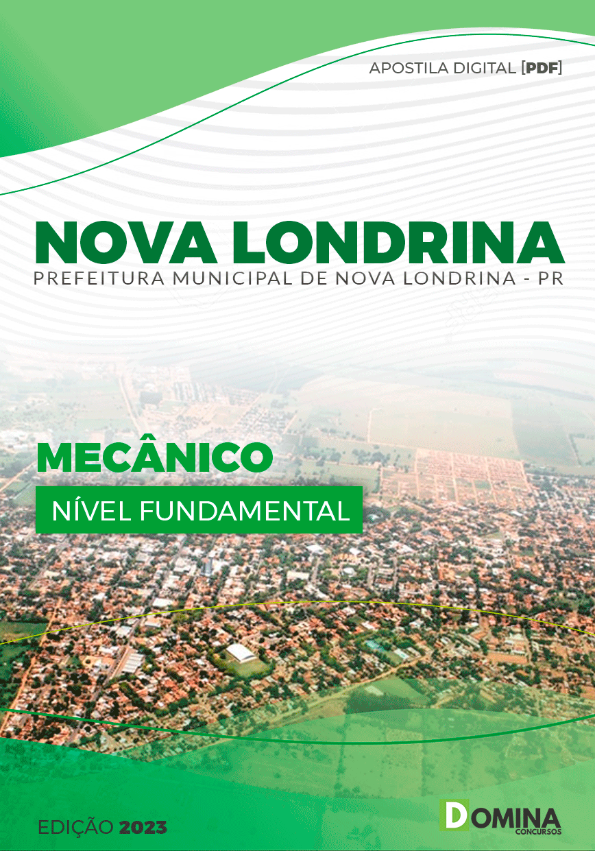 Apostila Pref Nova Londrina PR 2023 Mecânico