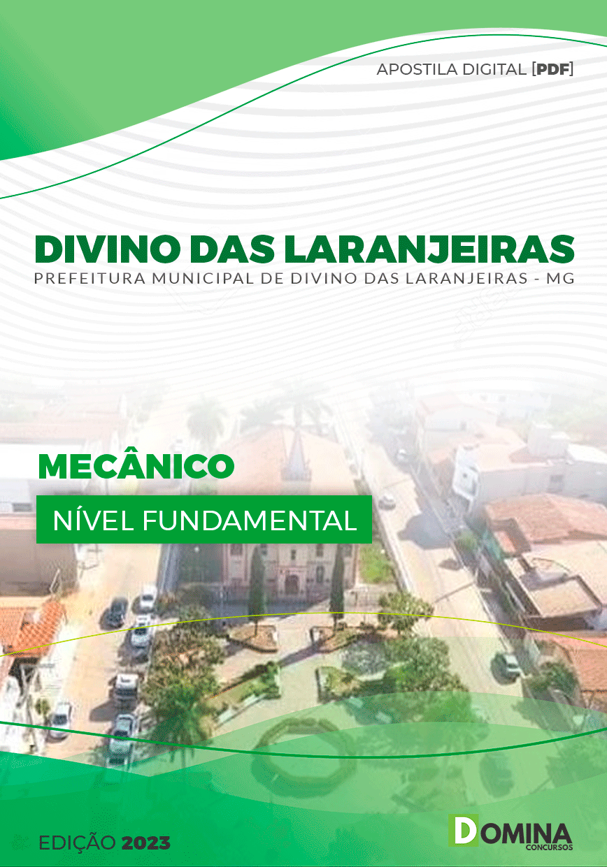 Apostila Pref Divino das Laranjeiras MG 2023 Mecânico