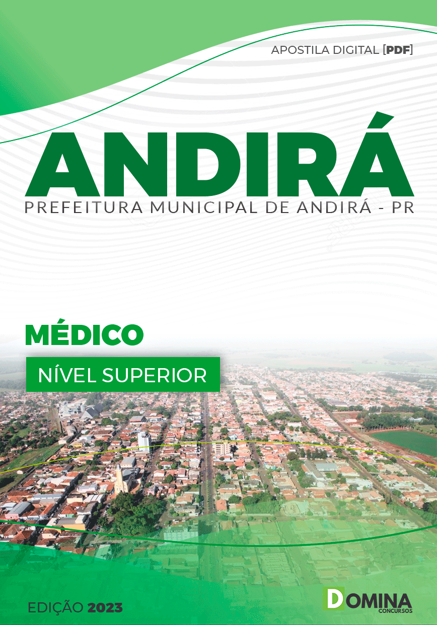 Apostila Pref Andirá PR 2023 Médico