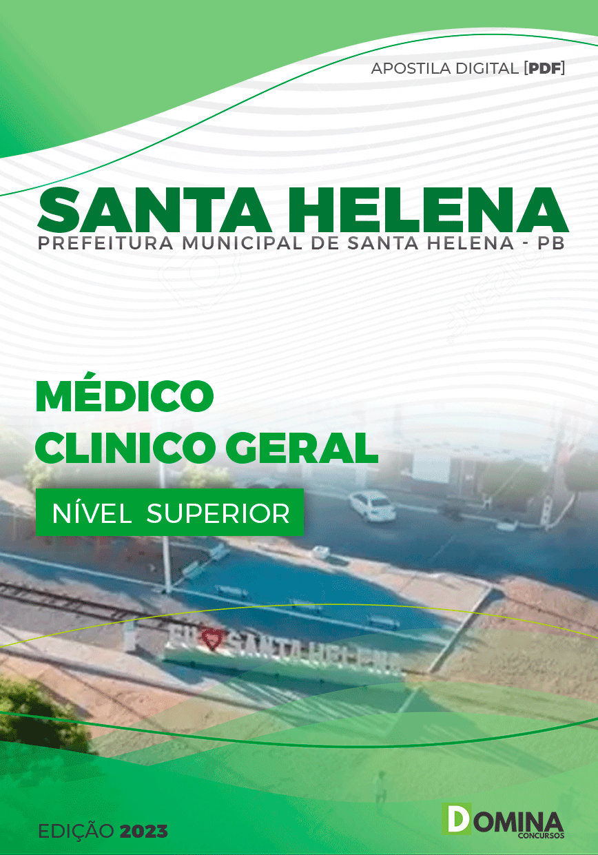 Apostila Pref Santa Helena PB 2023 Médico Clínico Geral