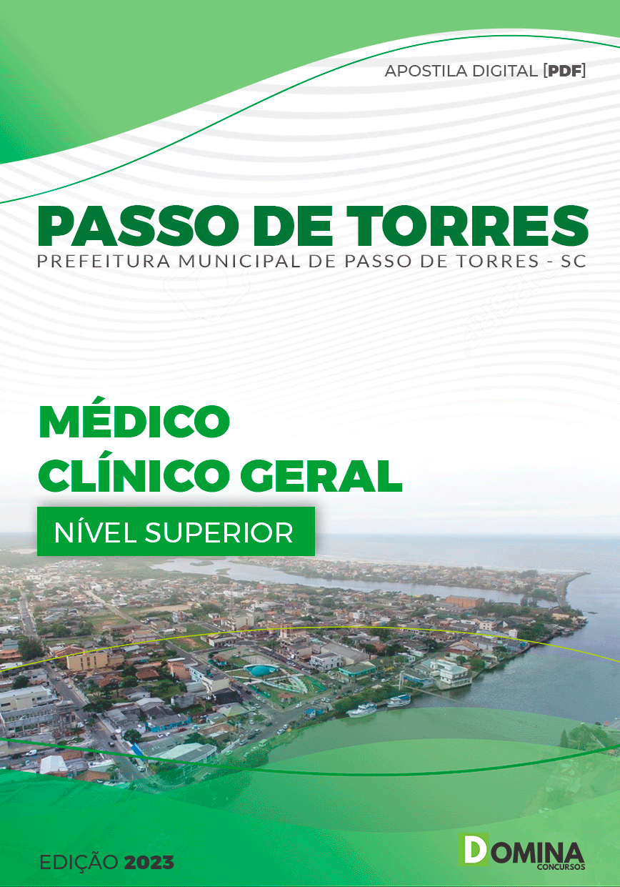 Apostila Pref Passo de Torres SC 2023 Médico Clínico Geral