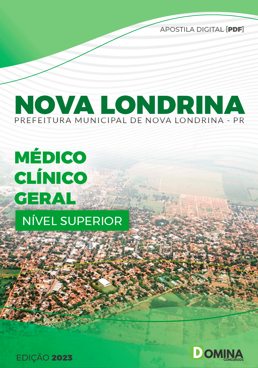 Apostila Pref Nova Londrina PR 2023 Médico Clínico Geral