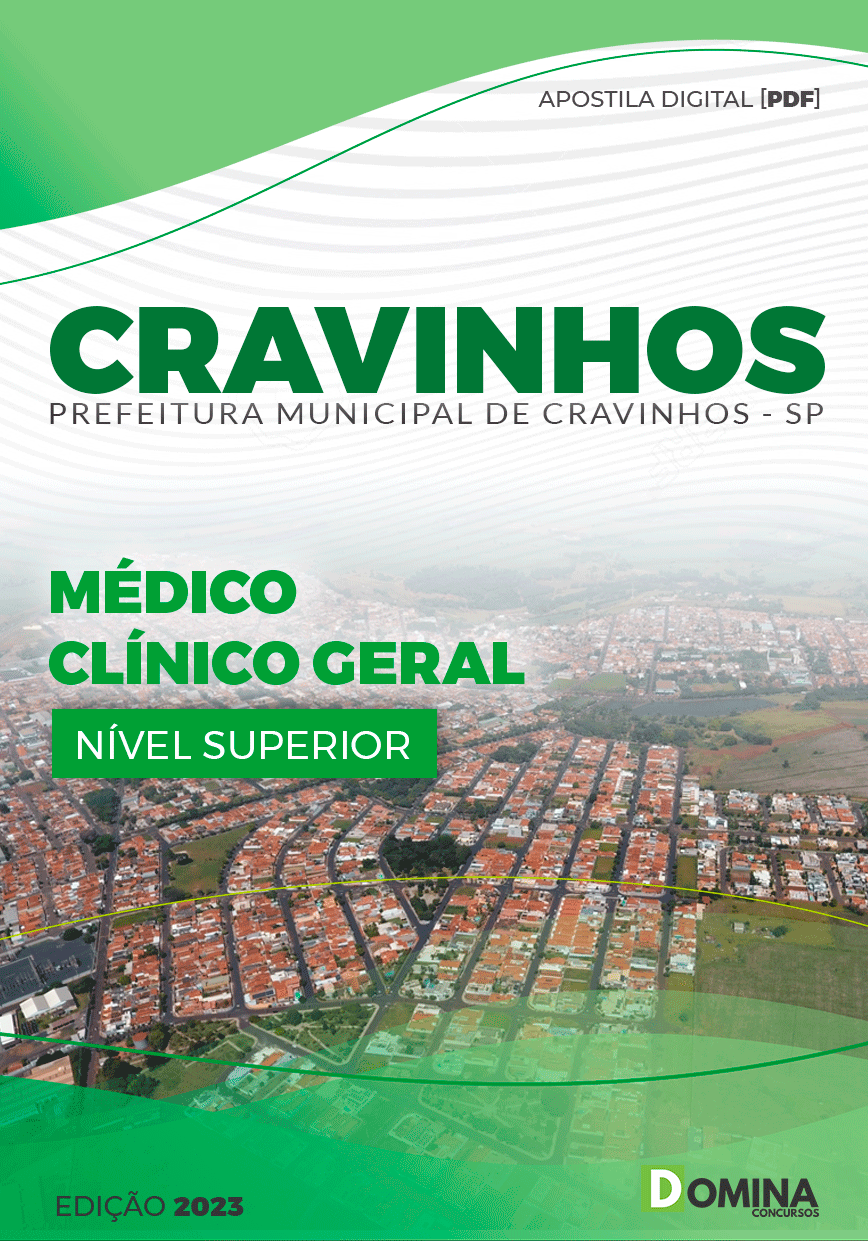 Apostila Pref Cravinhos SP 2023 Médico Clínico Geral