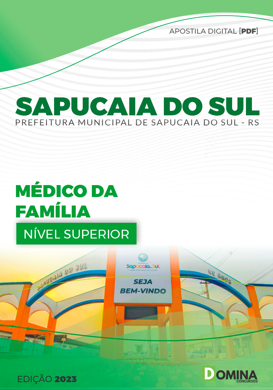 Apostila Pref Sapucaia do Sul RS 2023 Médico Família