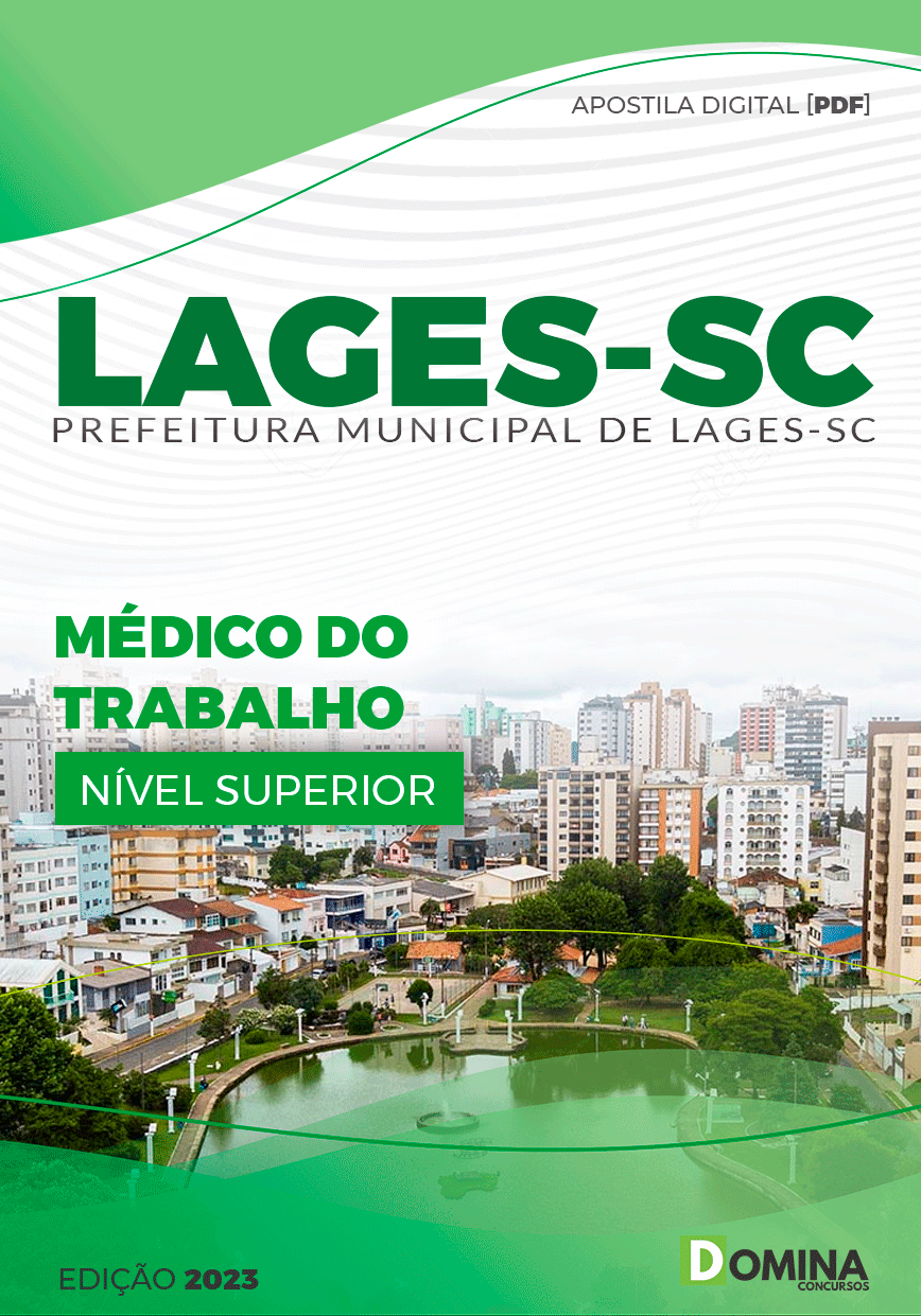 Apostila Concurso Pref Lages SC 2023 Médico Trabalho