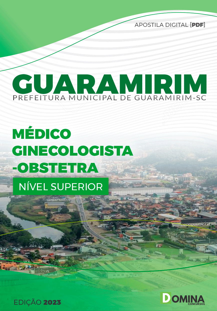 Apostila Pref Guaramirim SC 2023 Médico Ginecologista Obstetra