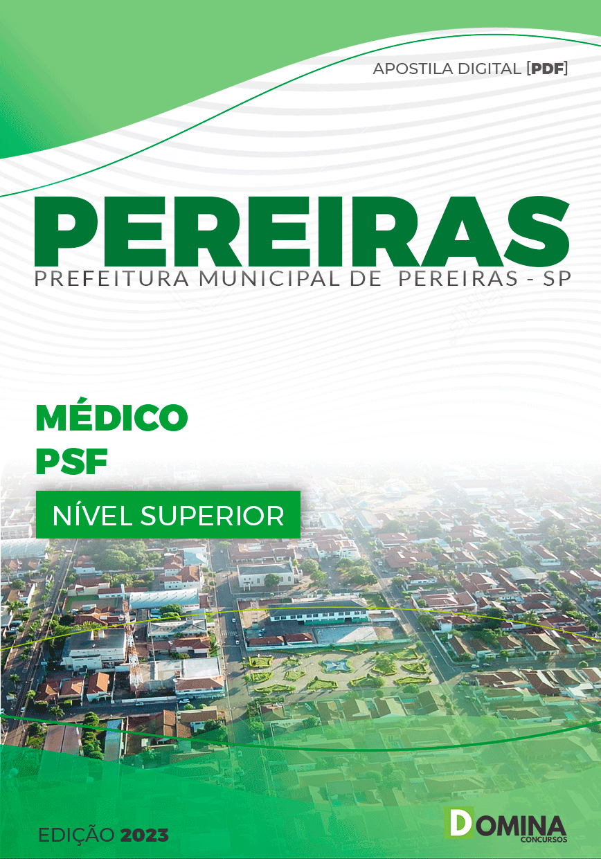 Apostila Pref Pereiras SP 2023 Médico PSF