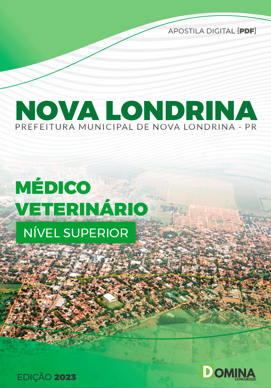 Apostila Pref Nova Londrina PR 2023 Médico Veterinário