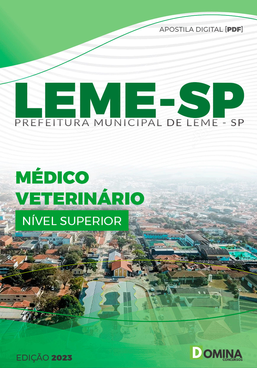 Apostila Pref Leme SP 2023 Médico Veterinário