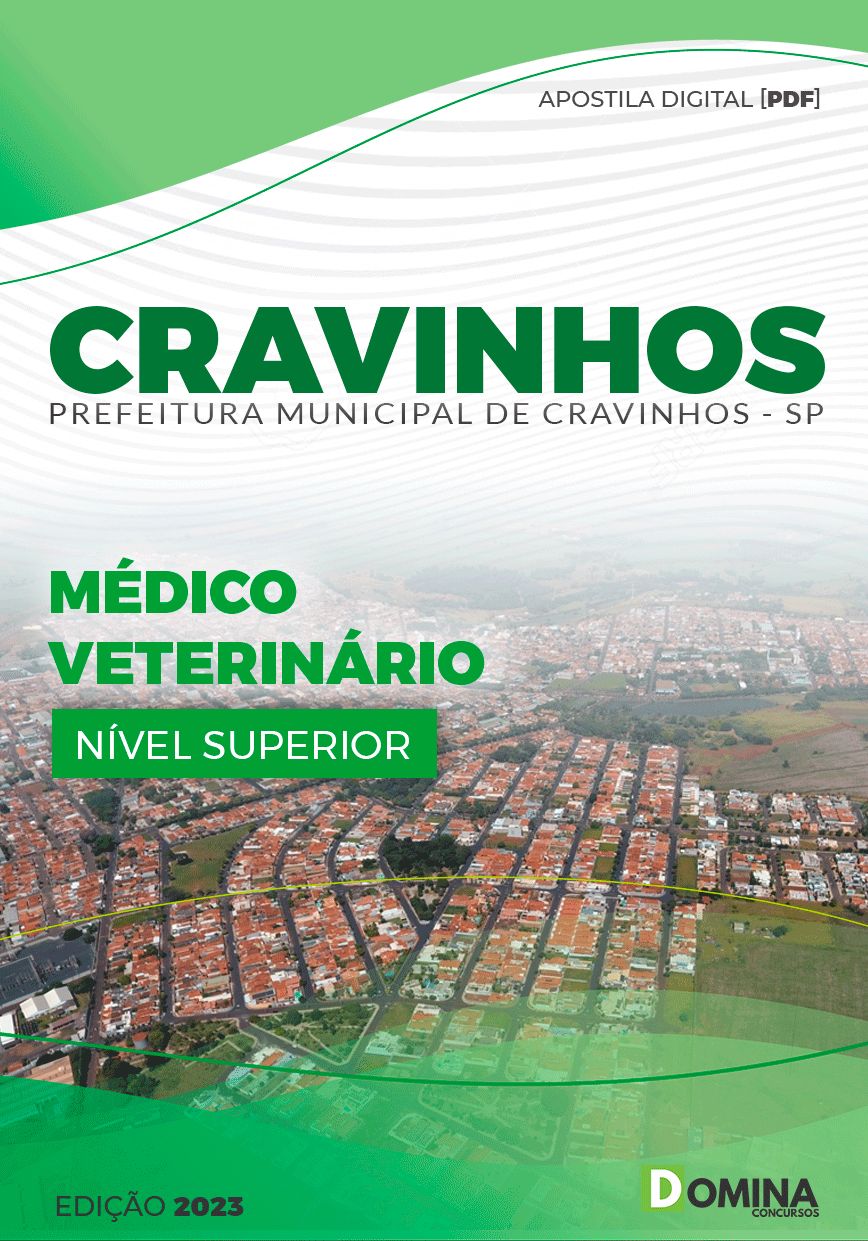 Apostila Concurso Pref Cravinhos SP 2023 Médico Veterinário