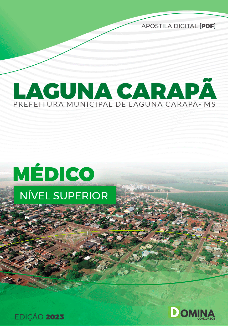 Apostila Concurso Pref Laguna Carapã MS 2023 Médico