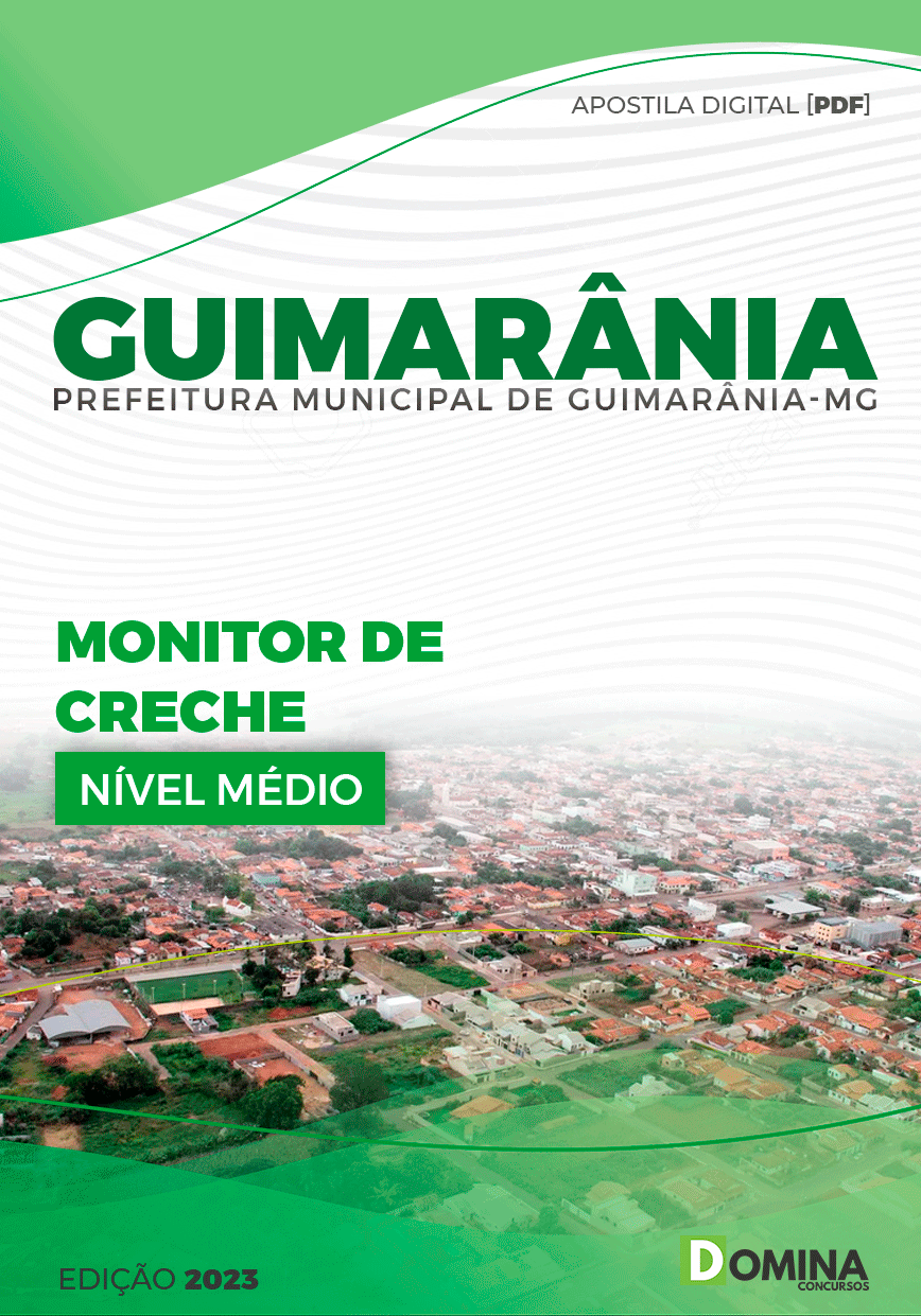 Apostila Concurso Pref Guimarânia MG 2023 Monitor Creche