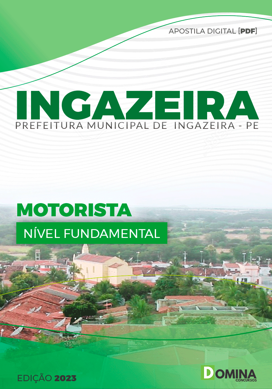 Apostila Concurso Pref Ingazeira PE 2023 Motorista