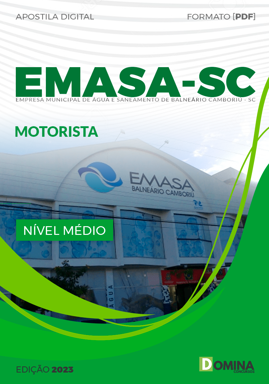 Apostila EMASA SC 2023 Motorista