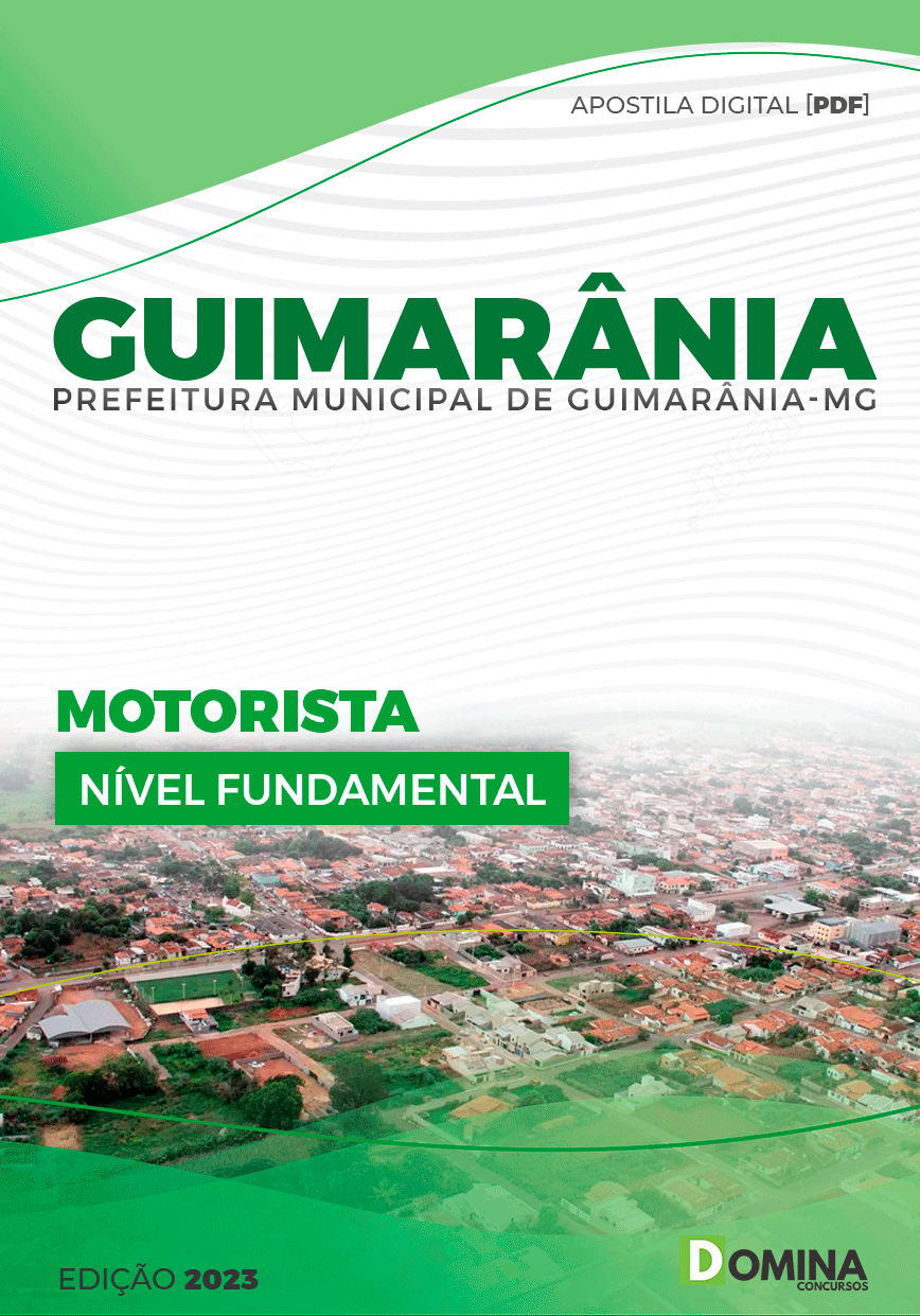 Apostila Concurso Pref Guimarânia MG 2023 Motorista