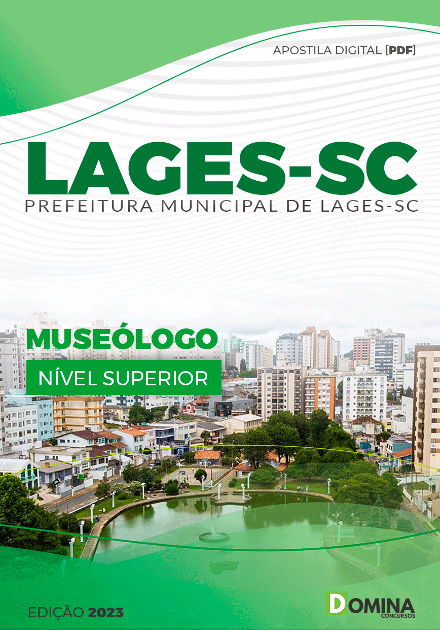 Apostila Concurso Pref Lages SC 2023 Museólogo