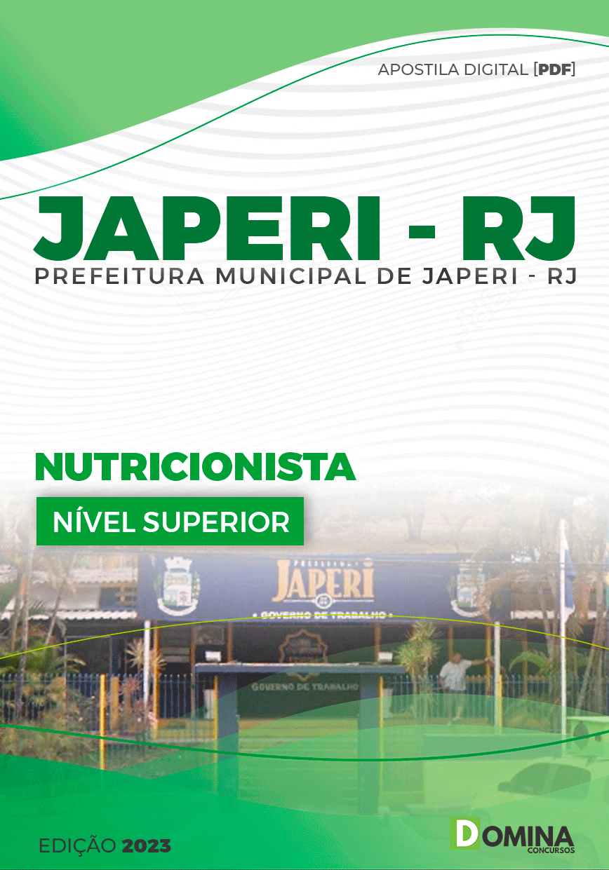 Apostila Concurso Pref Japeri RJ 2023 Nutricionista