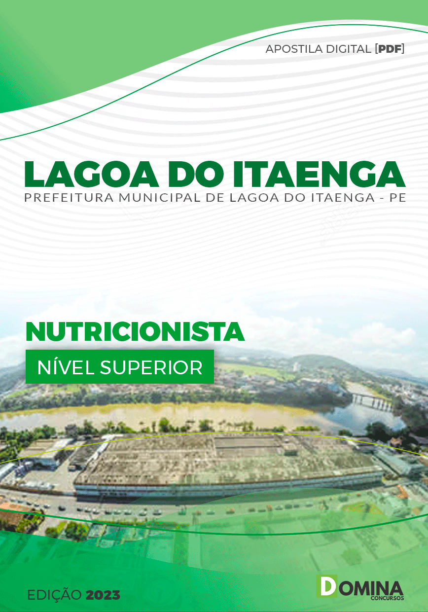 Apostila Pref Lagoa de Itaenga PE 2023 Nutricionista