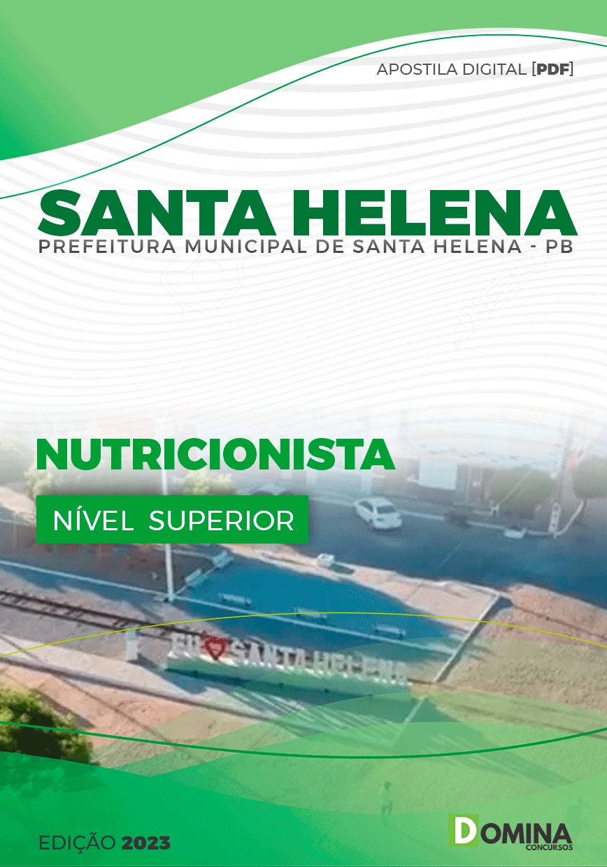 Apostila Concurso Pref Santa Helena PB 2023 Nutricionista