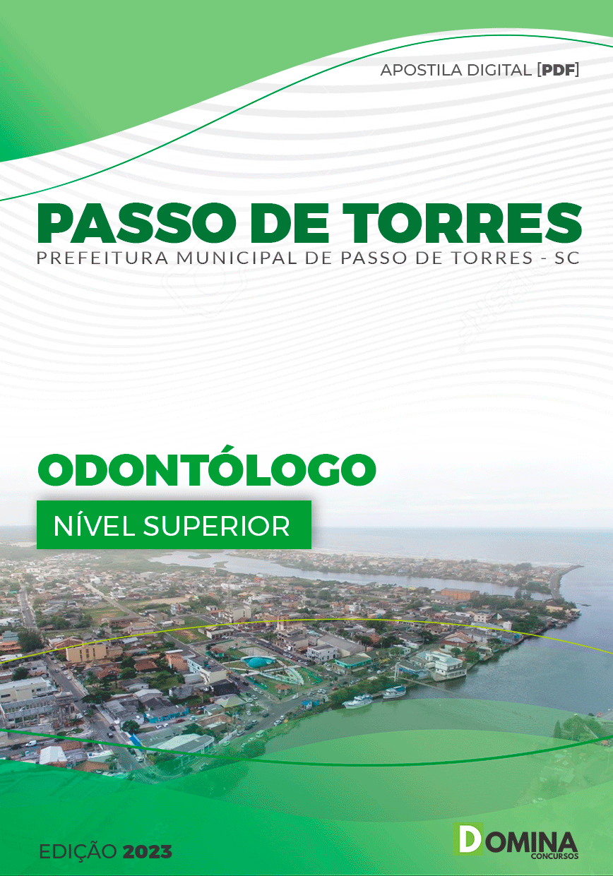 Apostila Concurso Pref Passo de Torres SC 2023 Odontólogo