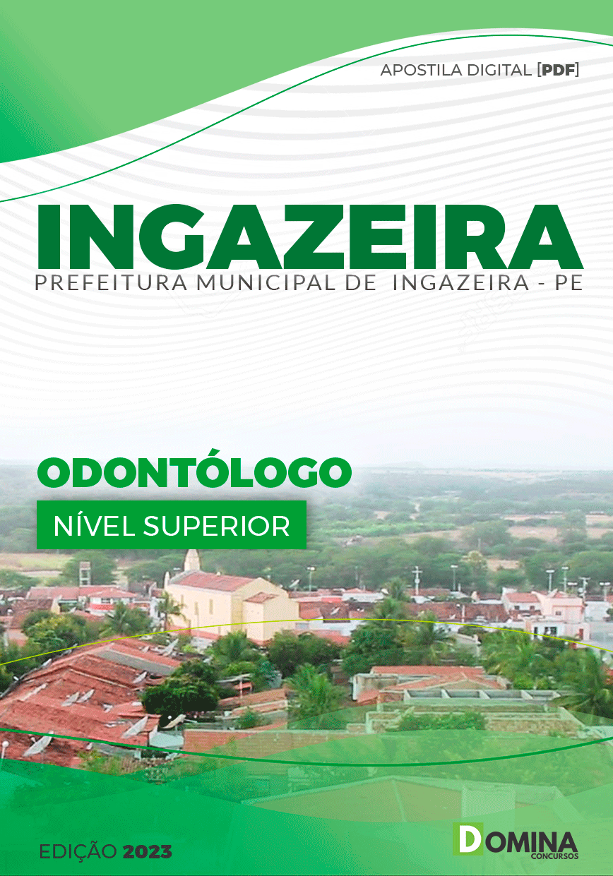 Apostila Concurso Pref Ingazeira PE 2023 Odontólogo