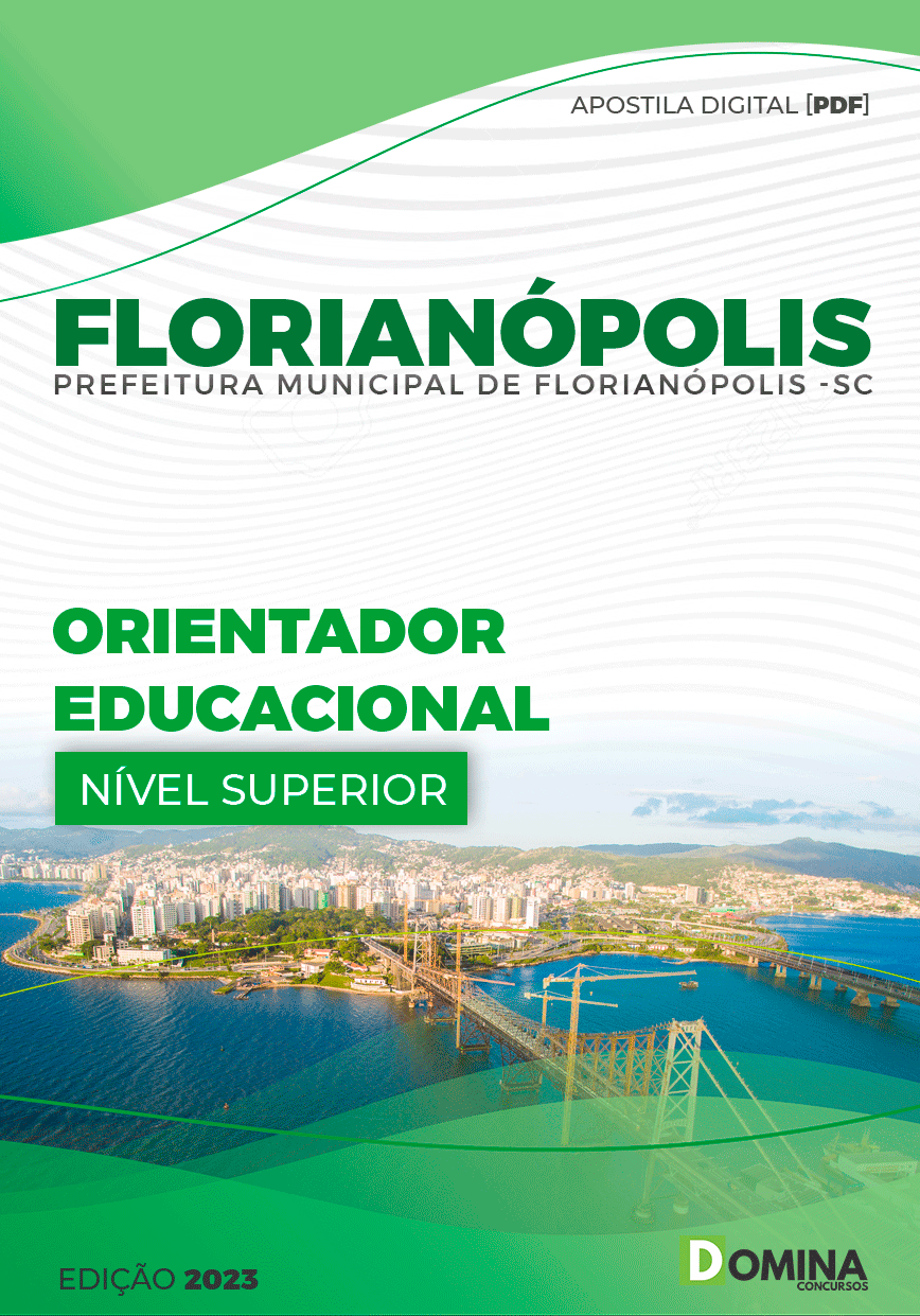 Apostila Pref Florianópolis SC 2023 Orientador Educacional