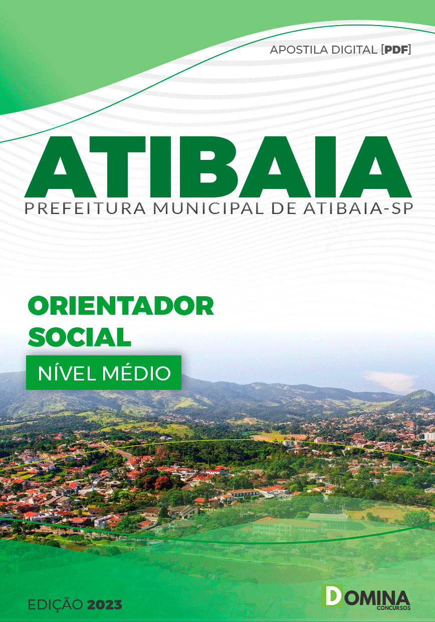 Apostila Pref Atibaia SP 2023 Orientador Social