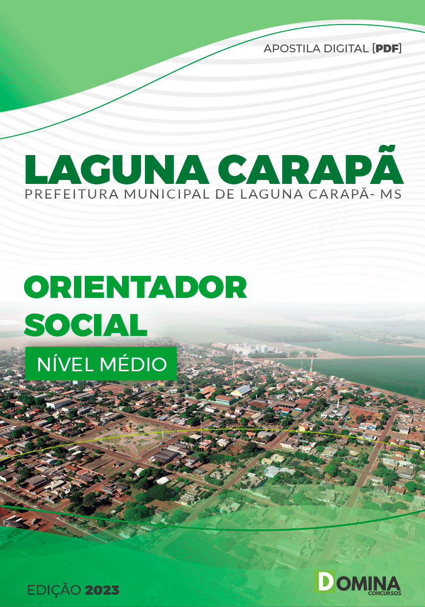 Apostila Pref Laguna Carapã MS 2023 Orientador Social