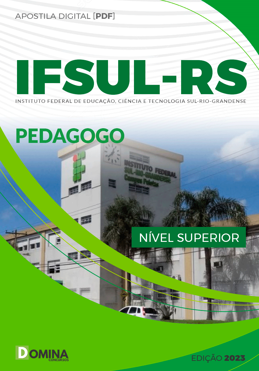 Apostila IFSUL RS 2023 Pedagogo