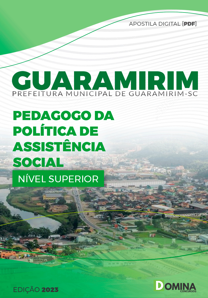Apostila Pref Guaramirim SC 2023 Pedagogo de Assistência Social