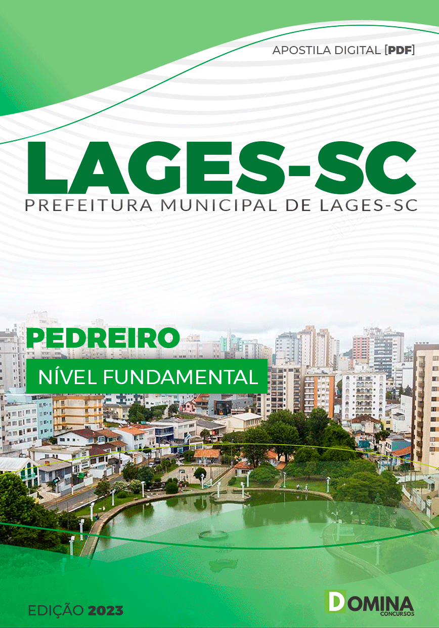 Apostila Concurso Pref Lages SC 2023 Pedreiro