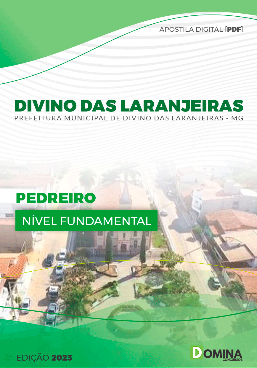 Apostila Pref Divino das Laranjeiras MG 2023 Pedreiro