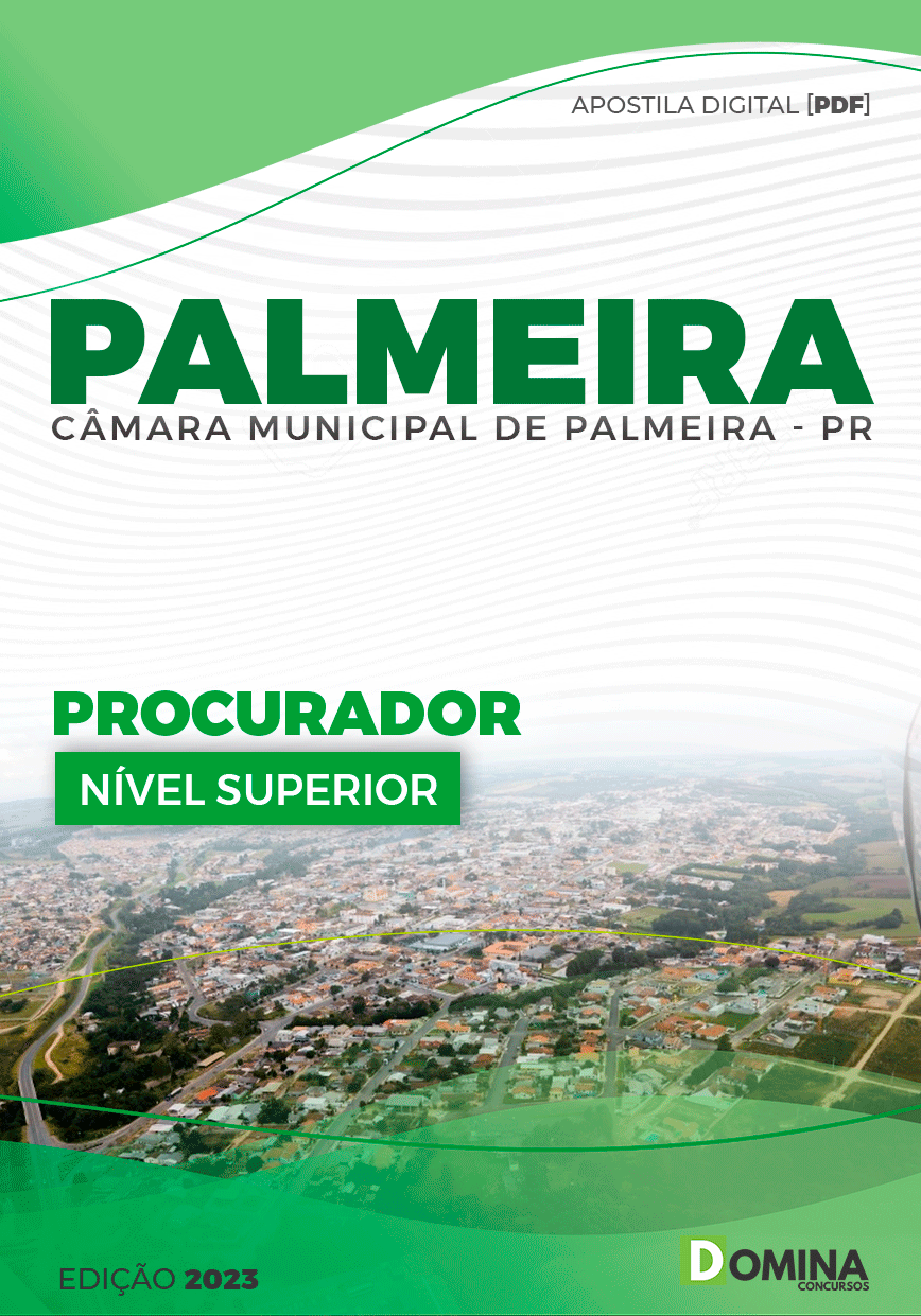 Apostila Câmara Palmeira PR 2023 Procurador