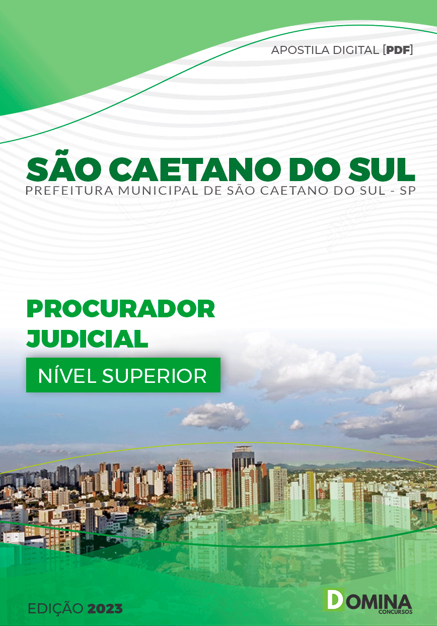 Apostila Pref São Caetano do Sul SP 2023 Procurador Jurídico