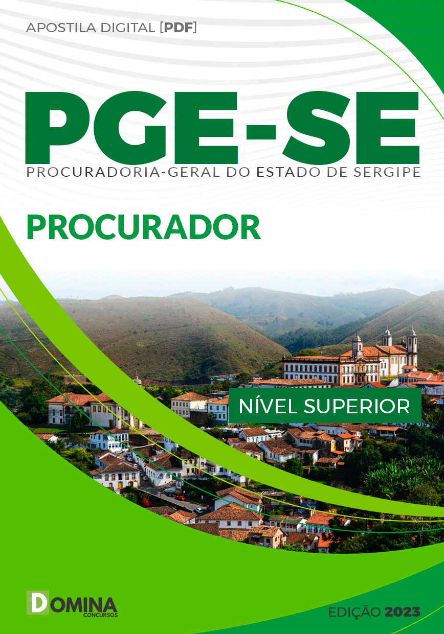 Apostila Concurso PGE SE 2023 Procurador