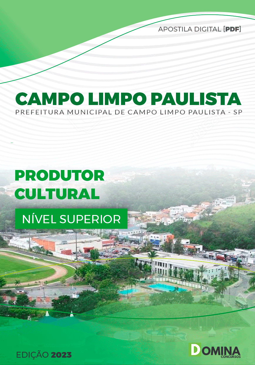 Apostila Pref Campo Limpo Paulista SP 2023 Produtor Rural