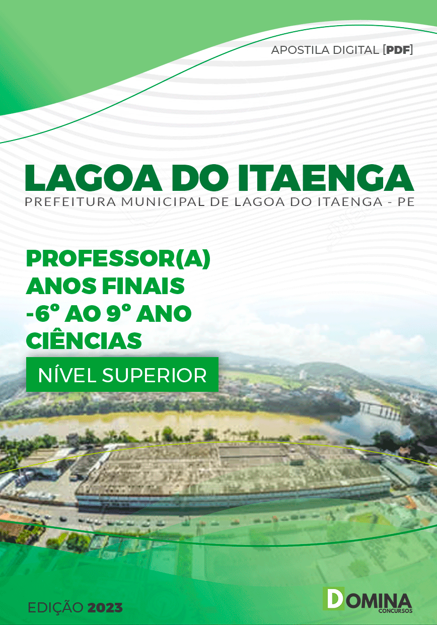 Apostila Pref Lagoa de Itaenga PE 2023 Professor Ciências