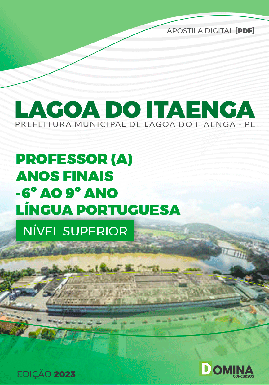 Apostila Pref Lagoa de Itaenga PE 2023 Professor Língua Portuguesaa