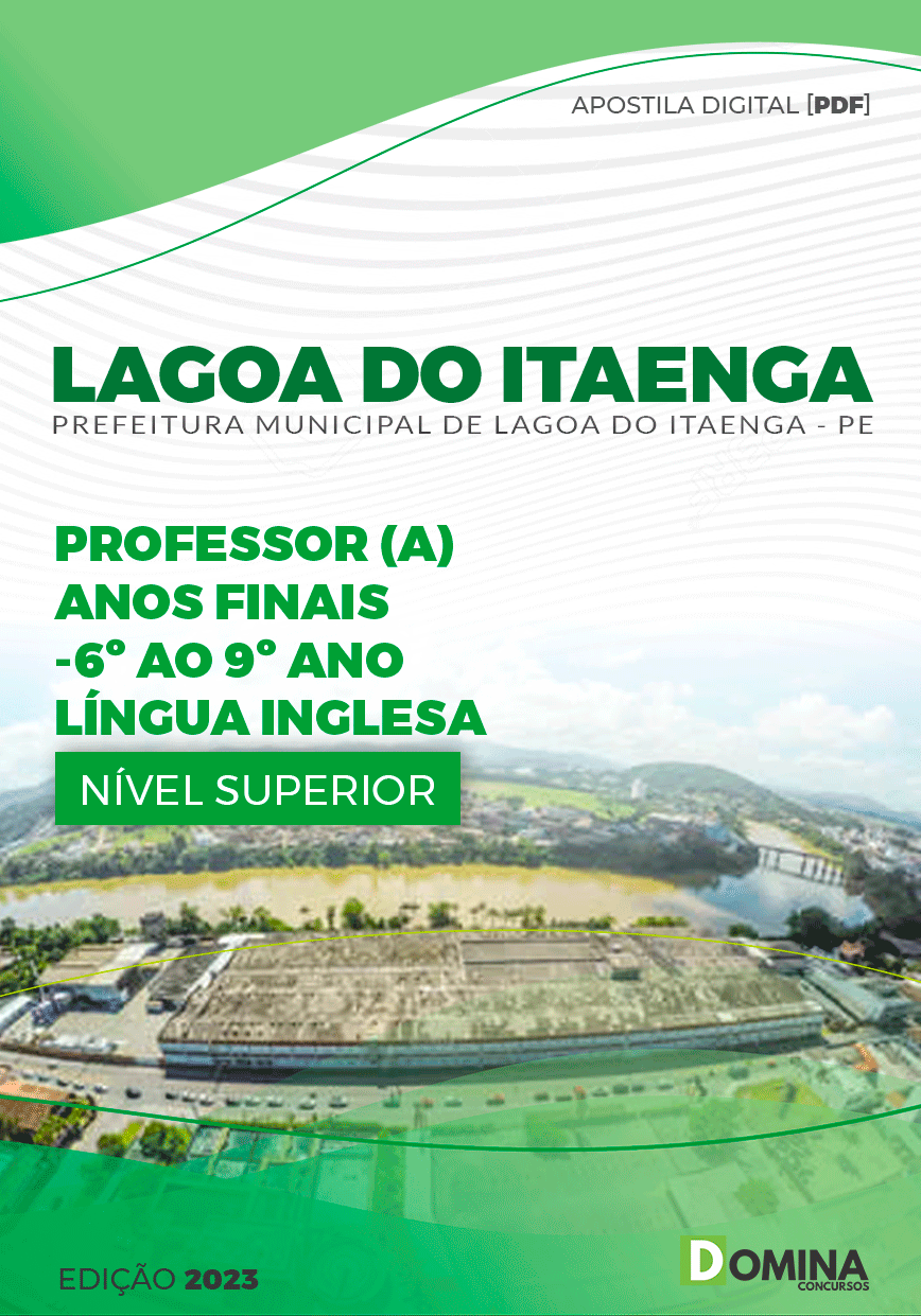 Apostila Pref Lagoa de Itaenga PE 2023 Professor Língua Inglesa