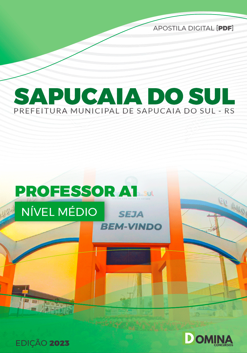 Apostila Pref Sapucaia do Sul RS 2023 Professor A I