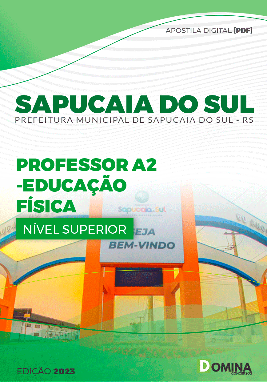 Apostila Pref Sapucaia do Sul RS 2023 Professor A II Educação Física