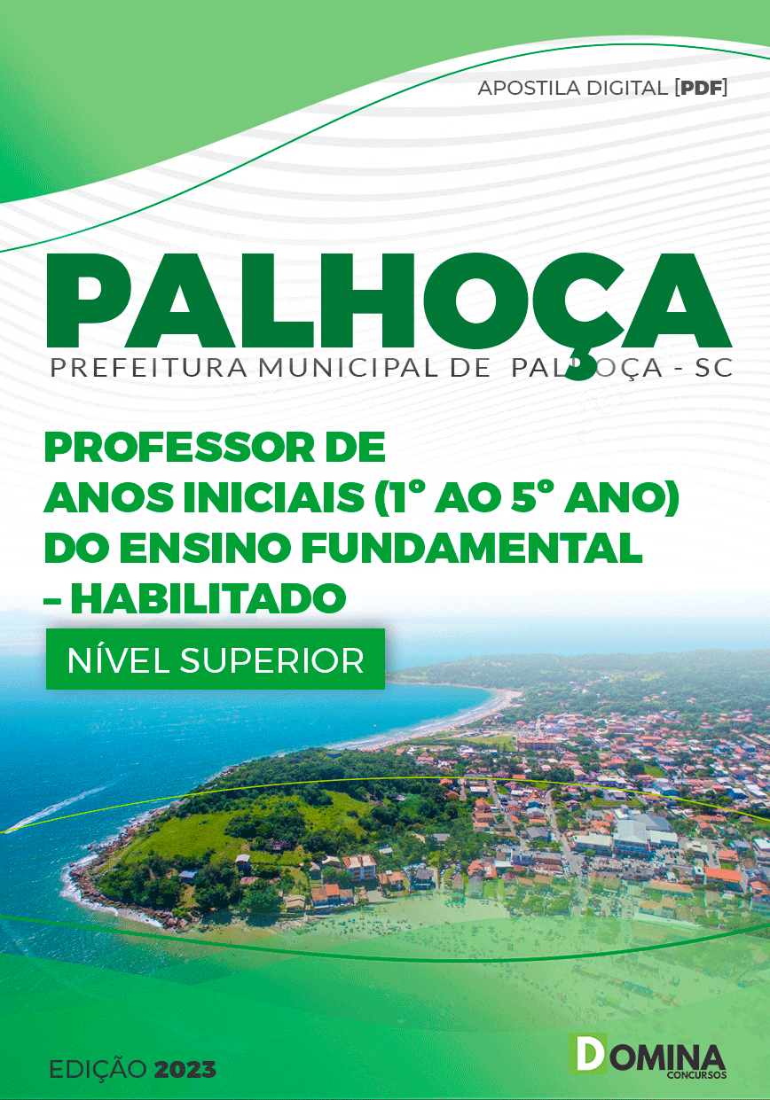 Pref Palhoça SC 2023 Professor Ensino Fundamental Habilitado