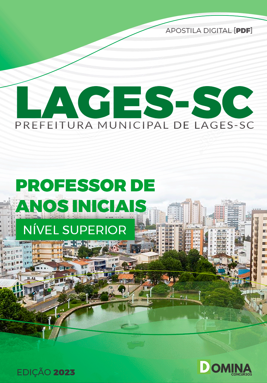 Apostila Pref Lages SC 2023 Professor de Anos Iniciais